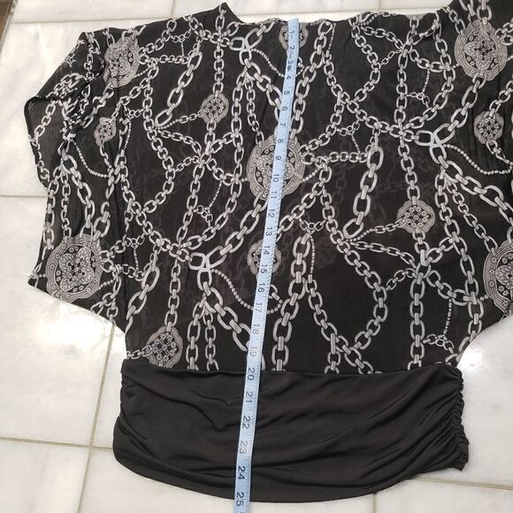 Jennifer Lopez Batwing Business Casual Top, sz XS - Picture 9 of 13